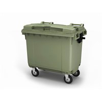 Пластиковый контейнер для мусора на 660 литров